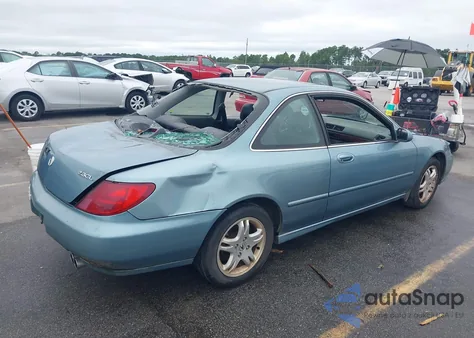 1998 Acura Cl 2.3 from USA, damaged, VIN 19UYA3254WL002269